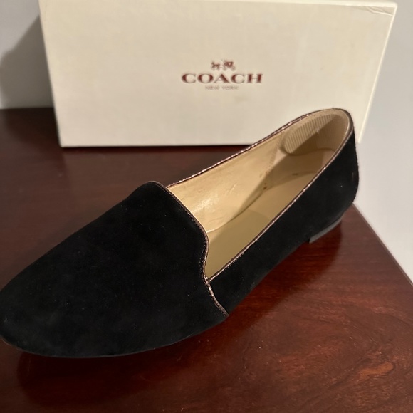 Coach Suede Flats - Picture 1 of 6